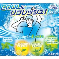 入浴剤 クール HERSバスラボ さっぱり保湿 うるおい炭酸湯 スーパークリングサマー 4種アソート 1箱（12錠入）白元アース