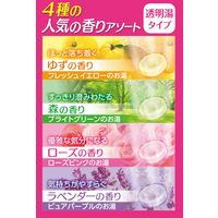 HERSバスラボ しっとり保湿 うるおい炭酸湯 4種の人気の香りアソート 1箱（12錠入）発泡入浴剤 白元アース