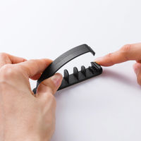 サンワサプライ 粘着固定ケーブルホルダー(フタ付き・3個入り) CA-513 1個