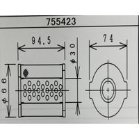 日立産機システム ベビコン用ロカキツメモノ（755423）3個セット　1袋（3個入り）（直送品）