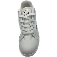 コマリヨー PEANUTS レディーススニーカー 8197 WHT/BLK 23.0 1足　ナースシューズ