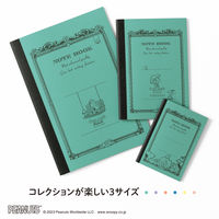 日本ノート CDノート PEANUTS スヌーピー A5 30枚 横罫7mm ペパーミント CDP11PP 1冊
