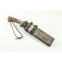 トヨクニ 登山鉈・黒両刃 黒ツバ輪 tygr230410-032 1本（直送品）