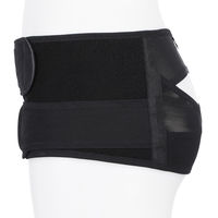 ピジョン 守って締める ふわキュット産後の骨盤ベルト LL ブラック