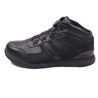 ＺＧ ZG-04 ダイヤル式セーフティーミドル 25cm ブラック／ブラック コーコス信岡 1足（直送品）