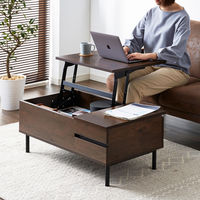 武田コーポレーション リフトアップローテーブル90 T0-SL90BR １箱（直送品）