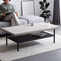 武田コーポレーション ダイニングテーブル正方形 大理石 T7-DTS80GRY 1セット（直送品）