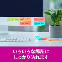 スリーエム(3M) ポストイット ふせん 付箋 強粘着 75mm×25mm マルチカラー1 1箱（24冊入） 5001SS-MC-1N