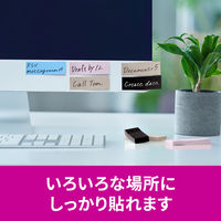 スリーエム(3M) ポストイット ふせん 付箋 強粘着 75mm×25mm マルチカラー9 1箱（24冊入） 5001SS-MC-9