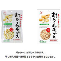 素材そのままれんこんチップス 1セット（2袋）カモ井食品工業 おつまみ 野菜チップス