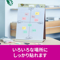 スリーエム(3M) ポストイット ふせん 付箋 強粘着 ノート 75mm×50mm マルチカラー5 1ケース（4冊入） 656SS-MC-5N