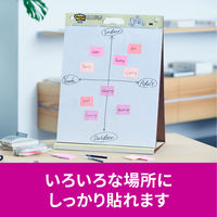 スリーエム(3M) ポストイット ふせん 付箋 強粘着 ノート 75mm×50mm マルチカラー7 1ケース（4冊入） 656SS-MC-7N