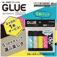 ヤマト スティックのり グルースティック ASN-8JH-5P 1セット（25本：5本×5）