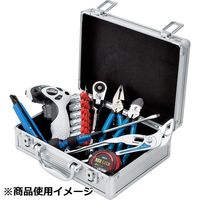 藤原産業 SK11 アルミケース 外寸(約):282×207×96mm AT-282S-N 1個（直送品）