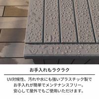 天馬 木目調樹脂製ストッカー118 812003931 1個