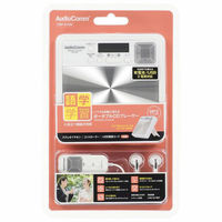 オーム電機 語学学習用ポータブルCDプレーヤー ホワイト 03-7235 1個