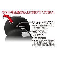 カシムラ スマートホームカメラ 首振 BK KJ-199 1個