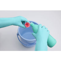 【ニトリル手袋】ショーワグローブ No.139 ニトリルゴム製手袋中厚手 Mグリーン 裏毛付 1双