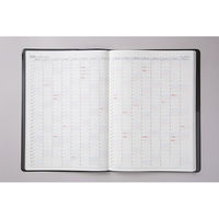 高橋書店 【2024年版】デスクダイアリー B5 バーチカル 月曜始まり 黒 94 1冊（直送品）