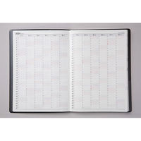 高橋書店 【2024年版】デスクダイアリー A5 見開き1週間 月曜始まり 黒 60 1冊（直送品）