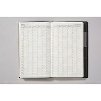 高橋書店 【2024年版】ニューダイアリーアルファ14 手帳判 片側1週間+ノート 月曜始まり 黒 113 1冊（直送品）