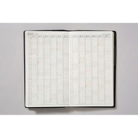 高橋書店 【2024年版】ニューダイアリーアルファ11 手帳判 バーチカル 月曜始まり 黒 105 1冊（直送品）