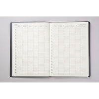 高橋書店 【2024年版】デスクダイアリー A5 見開き1週間 月曜始まり 黒 53 1冊（直送品）