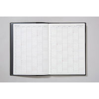 高橋書店 【2024年版】デスクダイアリーセッテ A5 片側1週間+ノート 月曜始まり 黒 473 1冊（直送品）