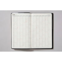 高橋書店 【2024年版】ニューダイアリーアルファ10 手帳判 片側1週間+ノート 月曜始まり 黒 104 1冊（直送品）