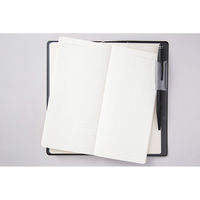 高橋書店 【2024年版】ニューダイアリー4 手帳判 片側1週間+ノート 月曜始まり 黒 82 1冊（直送品）