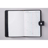 高橋書店 【2024年版】ティーズクラブ2 手帳判 片側1週間+ノート 月曜始まり ブラック 185 1冊（直送品）