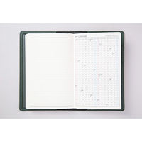 高橋書店 【2024年版】T'beau4 手帳判 片側1週間＋ノート 月曜始まり フォレストグリーン 177 1冊（直送品）