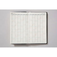 高橋書店 【2024年版】ニューダイアリーアルファ9 手帳判 片側1週間+ノート 日曜始まり 黒 111 1冊（直送品）