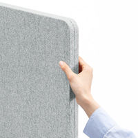 サンワサプライ パーティションブース 幅500×奥行30×高さ1600mm（パネル1枚あたり） グレー SPT-PB002GY 1セット（直送品）