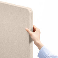 サンワサプライ パーティションブース 幅500×奥行30×高さ1600mm（パネル1枚あたり） ベージュ SPT-PB002BG 1セット（直送品）