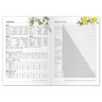 フロンティア 2024年ダイアリー クラシックローズ 紫 A6 DY-088 3冊（直送品）