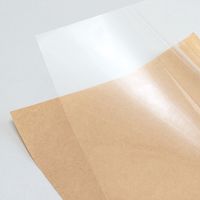 シモジマ 片面透明バーガー袋 18-18 未晒無地 004738103 1袋(100枚)