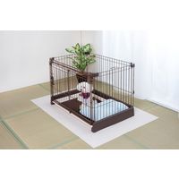 サンコー 畳用 おくだけ吸着 畳に使えるタイルマット グレージュ 1セット(4枚入) KX-93 洗える 撥水 ハサミでカット（直送品）