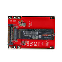 Startech.com M.2 NVMe SSD - 2.5インチU.3変換アダプタ 1M25-U3-M2-ADAPTER 1個