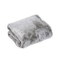 YAMAZEN 洗える 電気ひざ掛け毛布 FUWARI 超ハイパイル仕上げ 120×60cm YLH-F43(LB) 1台