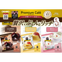 ぷるんと蒟蒻ゼリー プレミアムカフェ 杏仁 1セット（1袋（10個入）×12） オリヒロ　こんにゃくゼリー　ミニパウチタイプ