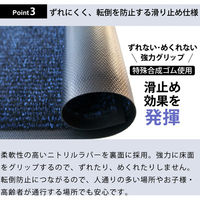 クリーンテックス・ジャパン Iron Horse Stripe Green Black 45 × 75 cm BY00030 1枚