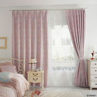 スミノエ プリンセス カーテン ディズニー クラッシックビューティー 1200×1800mm ピンク １セット(2枚入)（直送品）