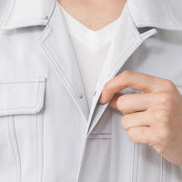 アンドレスケッティ A-4672  立体カット　比翼ブルゾン LL グリーン コーコス信岡 1着（直送品）