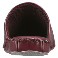 パンジー スリッパ レディース ルームシューズ 来客 (抗菌・日本製)9522 1足 S(22.0cm～22.5cm) ワイン（直送品）