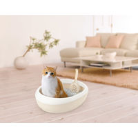 猫トイレ ラプレ Sサイズ ホワイト 1個 リッチェル