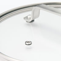 無印良品 中が見えやすい 強化ガラス蓋 直径20cm対応 良品計画