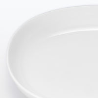 無印良品 日常の器 オーバルボウル 白 約25.5×18cm 良品計画