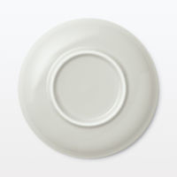 無印良品 日常の器 デミタスソーサー グレーベージュ 約直径11cm 1セット（2枚） 良品計画