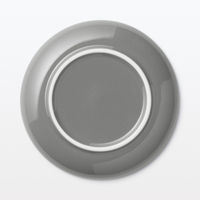 無印良品 日常の器 プレート 小 グレー 約直径14cm 1セット（2枚） 良品計画